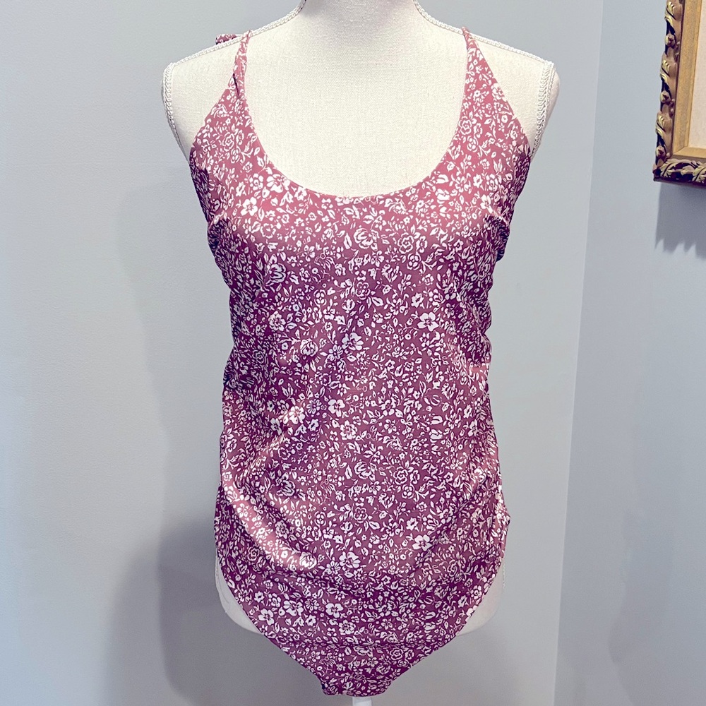 HATCH floral maternity swimsuit